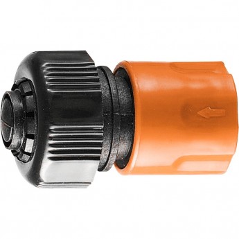 Соединитель аквастоп ВИХРЬ быстросъемный для шланга 3/4 Соединитель аквастоп ВИХРЬ быстросъемный для шланга 3/4